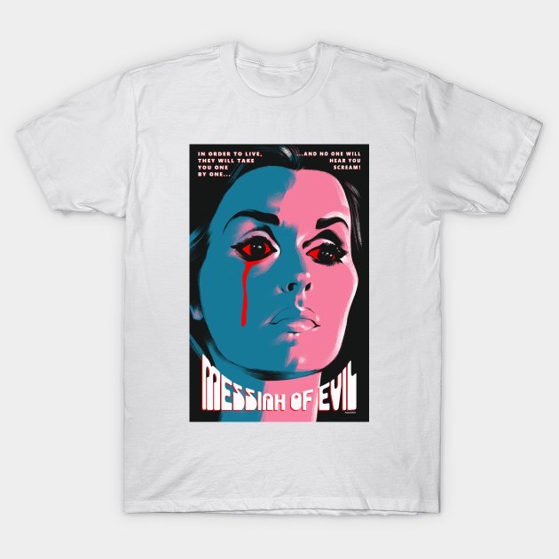 Messiah of Evil Movie Art T-Shirt by PhilRayArt